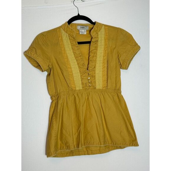 Fossil Boho Top Size Small - Picture 3 of 5
